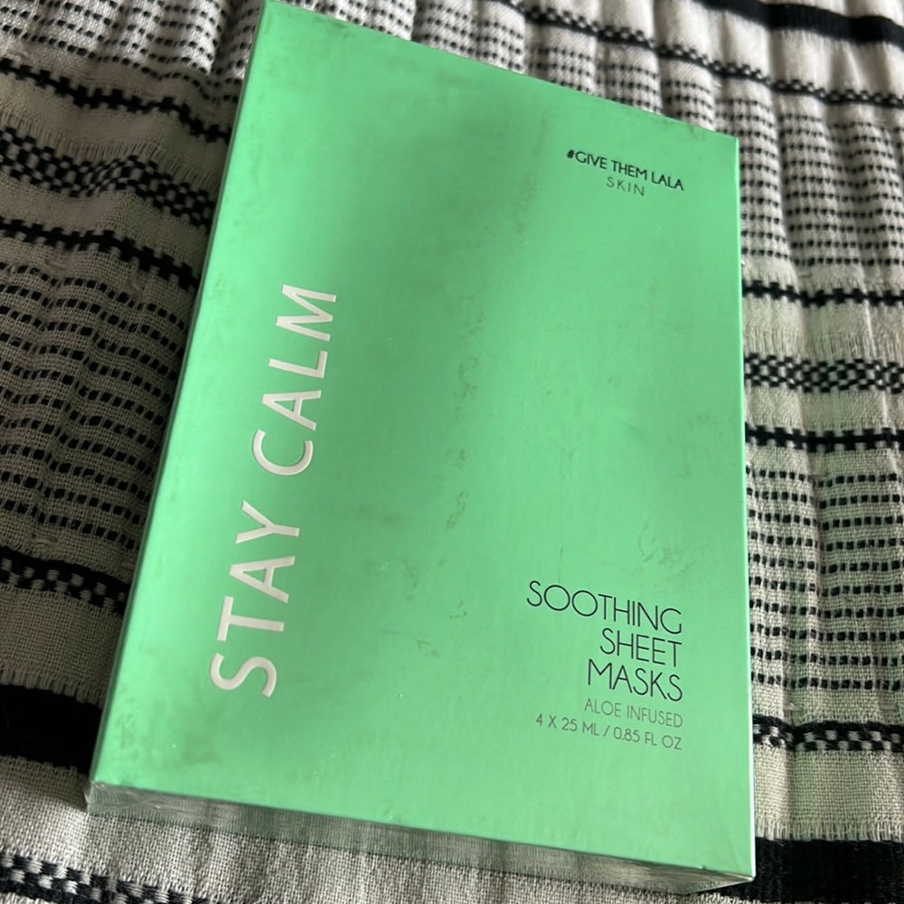 STAY CALM - Soothing Sheet Masks